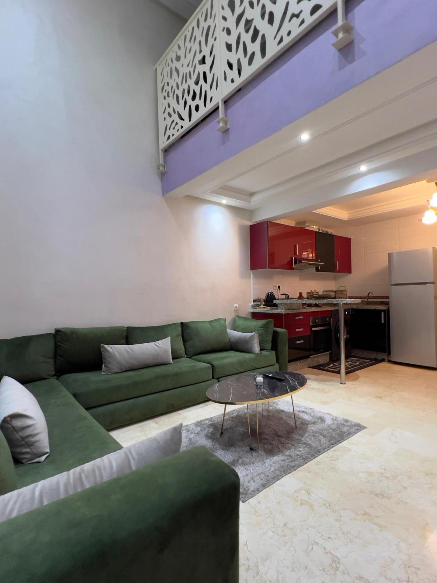 Luxueux Studio Duplex A Charaf Marrakech